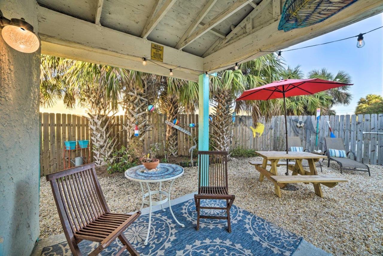 Pcb Studio With Private Patio Steps To Beach! Panama City Beach Exteriér fotografie